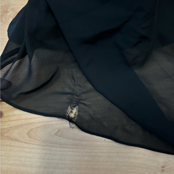 Long Sweetheart Neckline Sequin & Poly Chiffon Dress - Picture 11 of 14